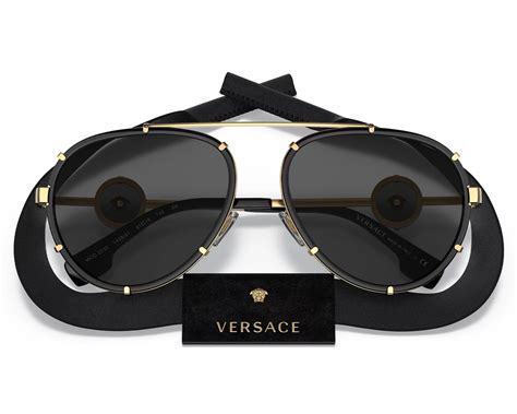 Óculos de Sol Versace VE2232 143887 Dourado Preto